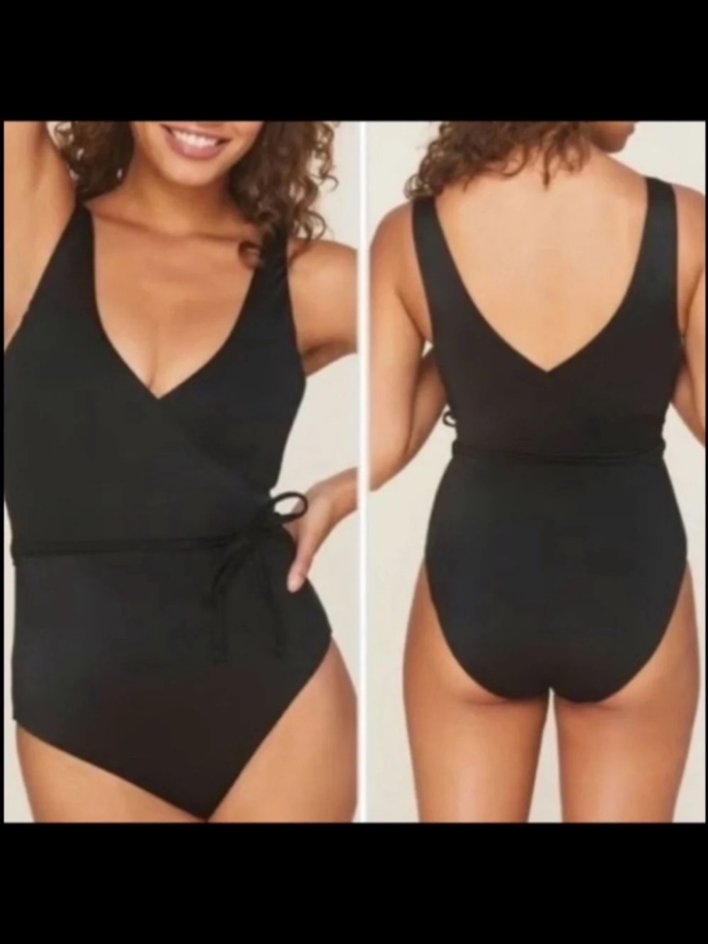 Andie Swim The Belmar One Piece Swimsuit Black Size XS - NWT
